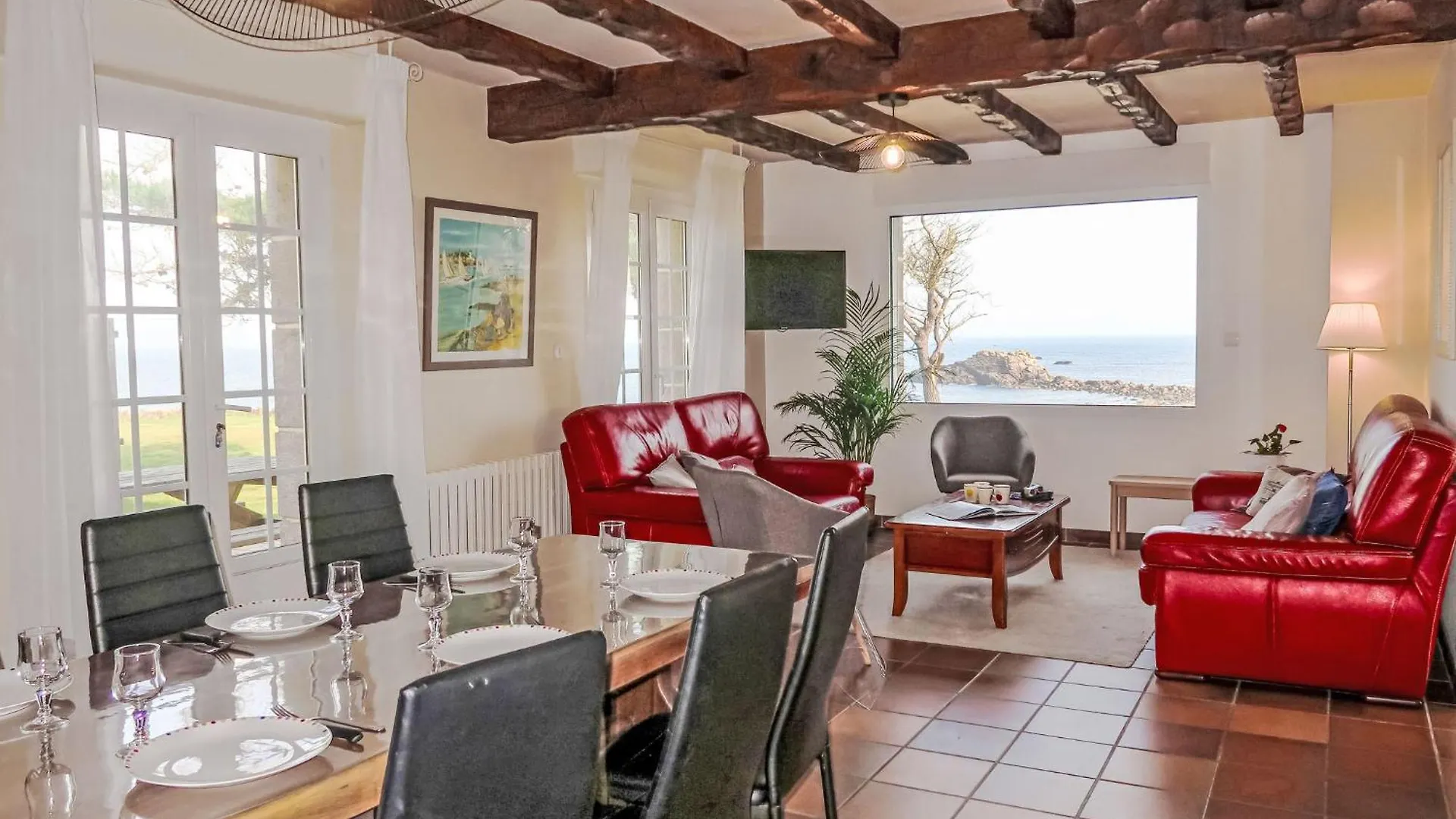 Holiday Home Saint Gonvel - Ldz103 By Interhome Landunvez France
